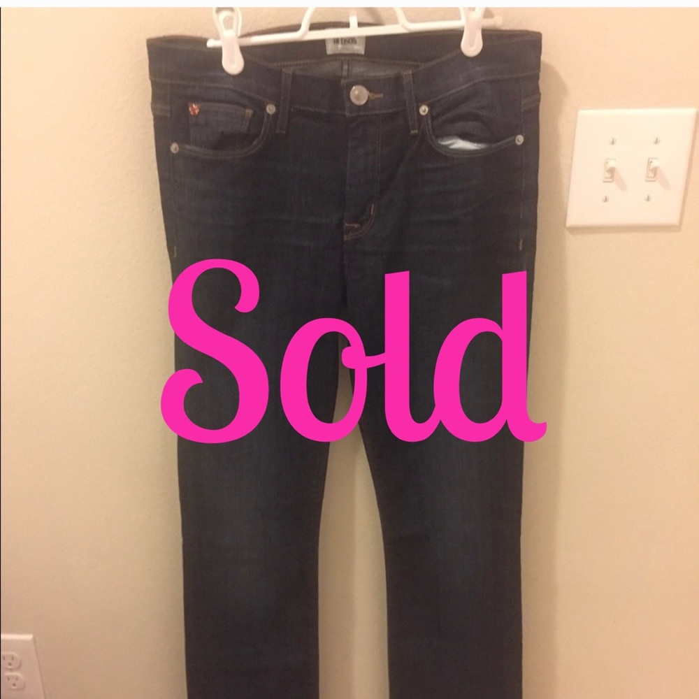 EUC Hudson Jeans Baby Boot Sz 29